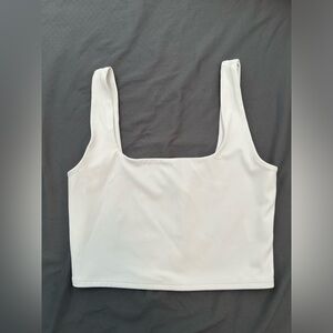 Express body contour cropped top